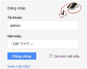 Đăng nhập vào quản trị không cần biết mật khẩu, kỹ thuật gọi là bypass login.